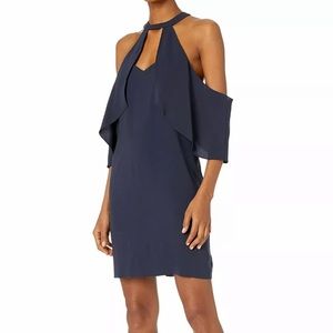 BCBG max azria cold shoulder size small dress.
